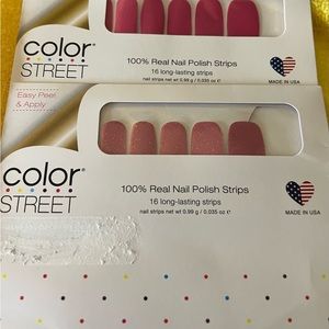 Color Street Real Nail Polish Strips New OS Without tags